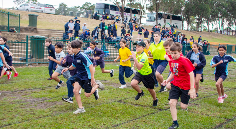 School Sports at St Nicholas of Myra Primary School Penrith