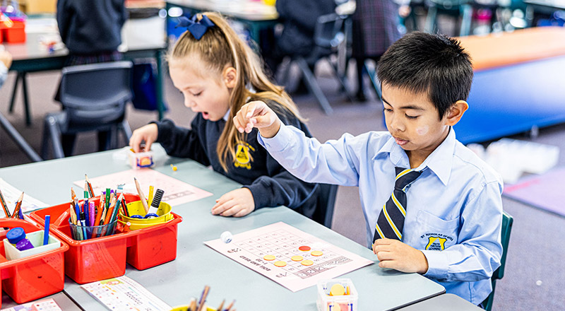Numeracy at St Nicholas of Myra Primary School Penrith