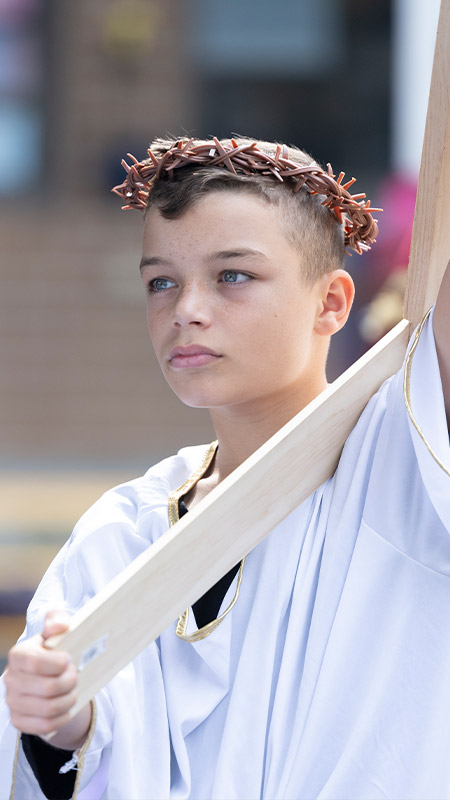 Drama Performance for Lent at St Nicholas of Myra Primary, Penrith