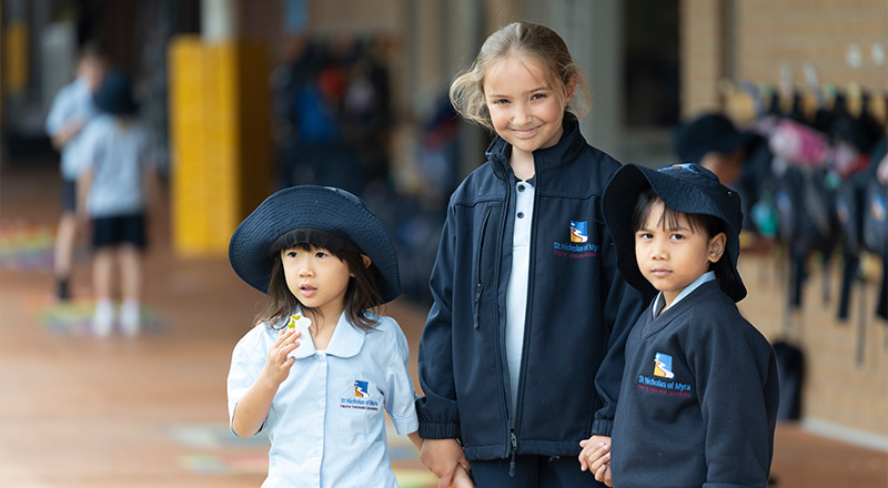 We foster community at St Nicholas of Myra Primary, Penrith