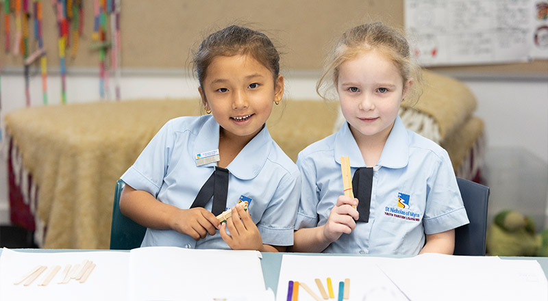 We foster community at St Nicholas of Myra Primary, Penrith