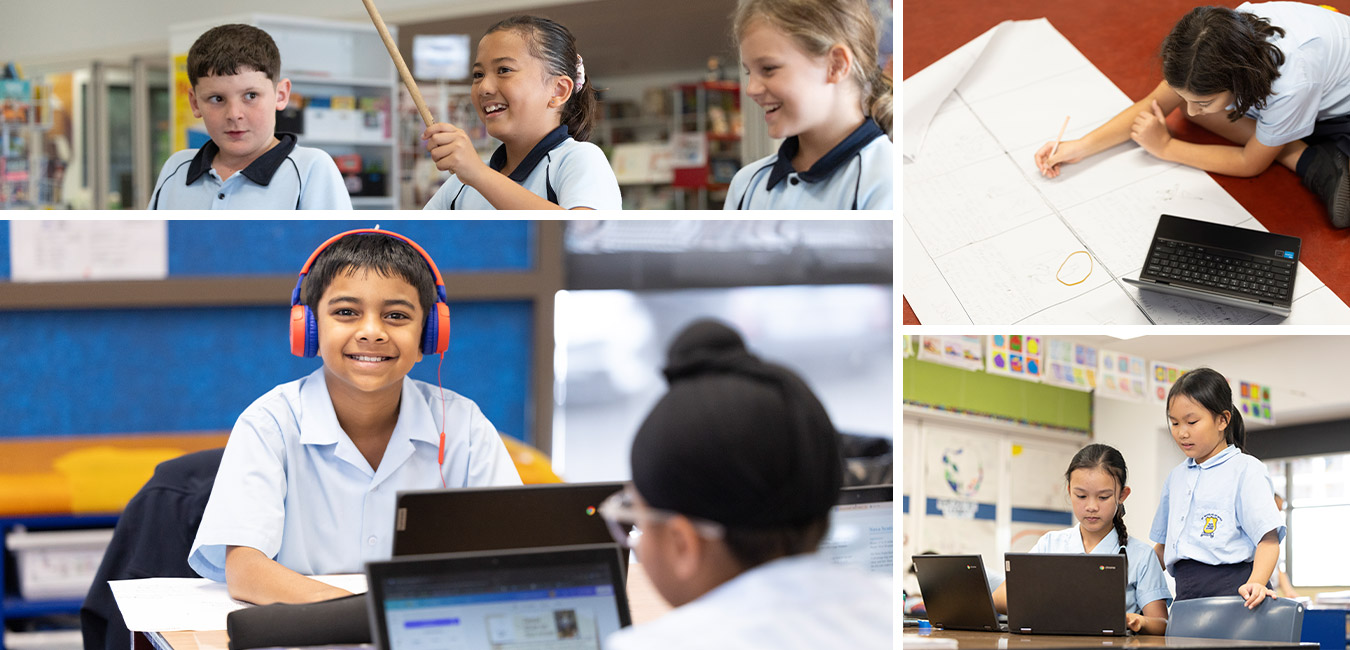 Collage of learning excellence